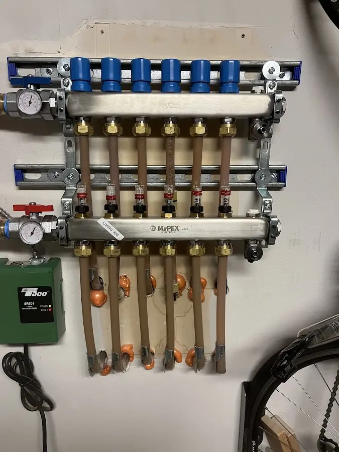 Plumber performing Gas Leak Detection at a residential property in Palo Cedro